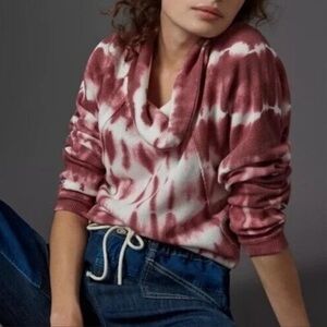 Tie-Dye Cowl Neck Women's Top